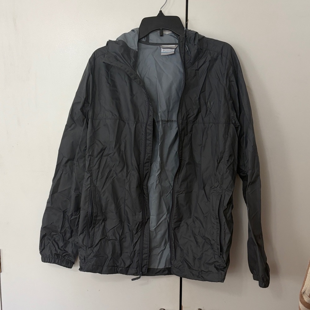 Columbia Women’s Charcoal Windbreaker Jacket